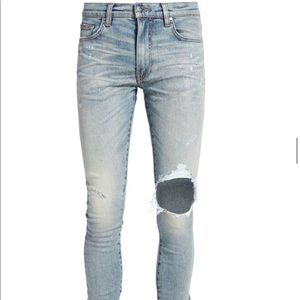 AMIRI DESIGNER SPARKLY JEANS SIZE 32